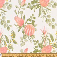 100% Cotton Waterproof Apron For Kitchen - Orange Flower - Aura living