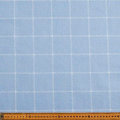NORDIC BLUE PRINTED BLACKOUT CURTAIN - Aura living