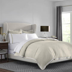 300 TC Plain Satin Harvest Duvet Cover Set - Aura Living