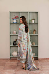 Resham Unstitched Cambric 3 Pcs Printed Suit D748