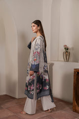 Resham Unstitched Cambric 3 Pcs Printed Suit D754