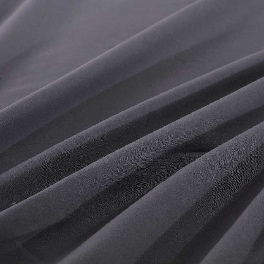 Rich Cotton Fitted Sheet with Pillow covers - Charcoal Grey