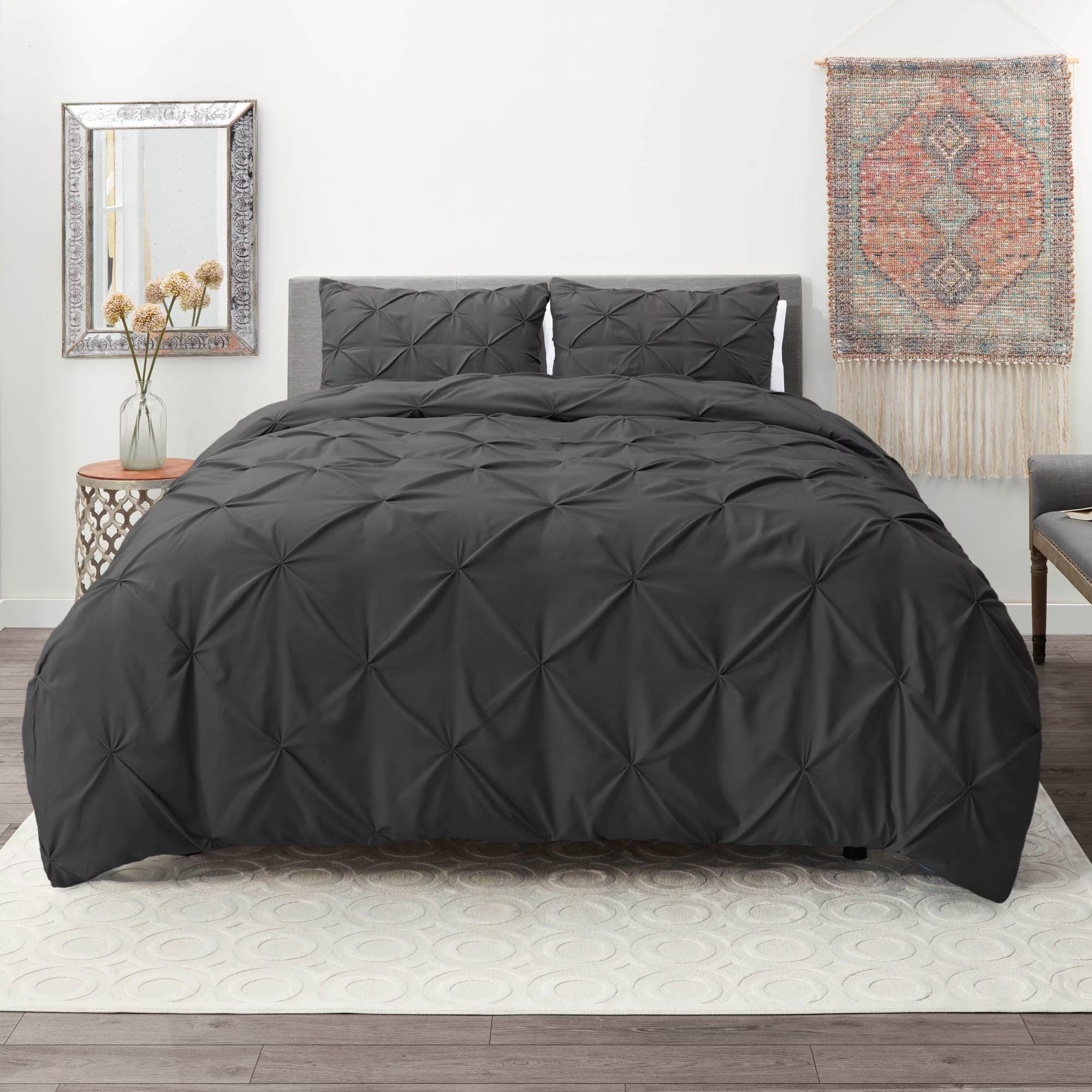 Cotton Pintuck Duvet Cover Sets