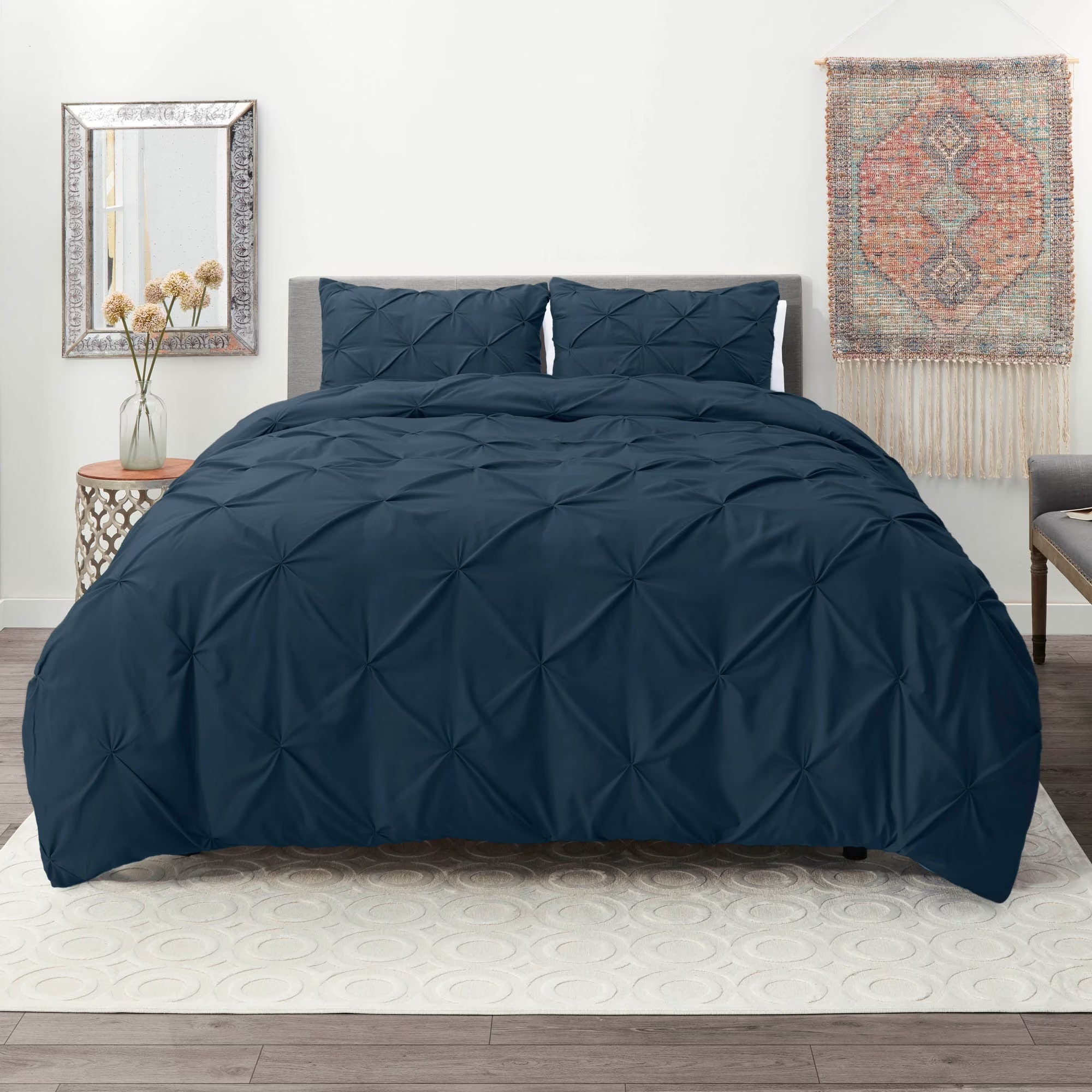 Cotton Pintuck Duvet Cover Sets