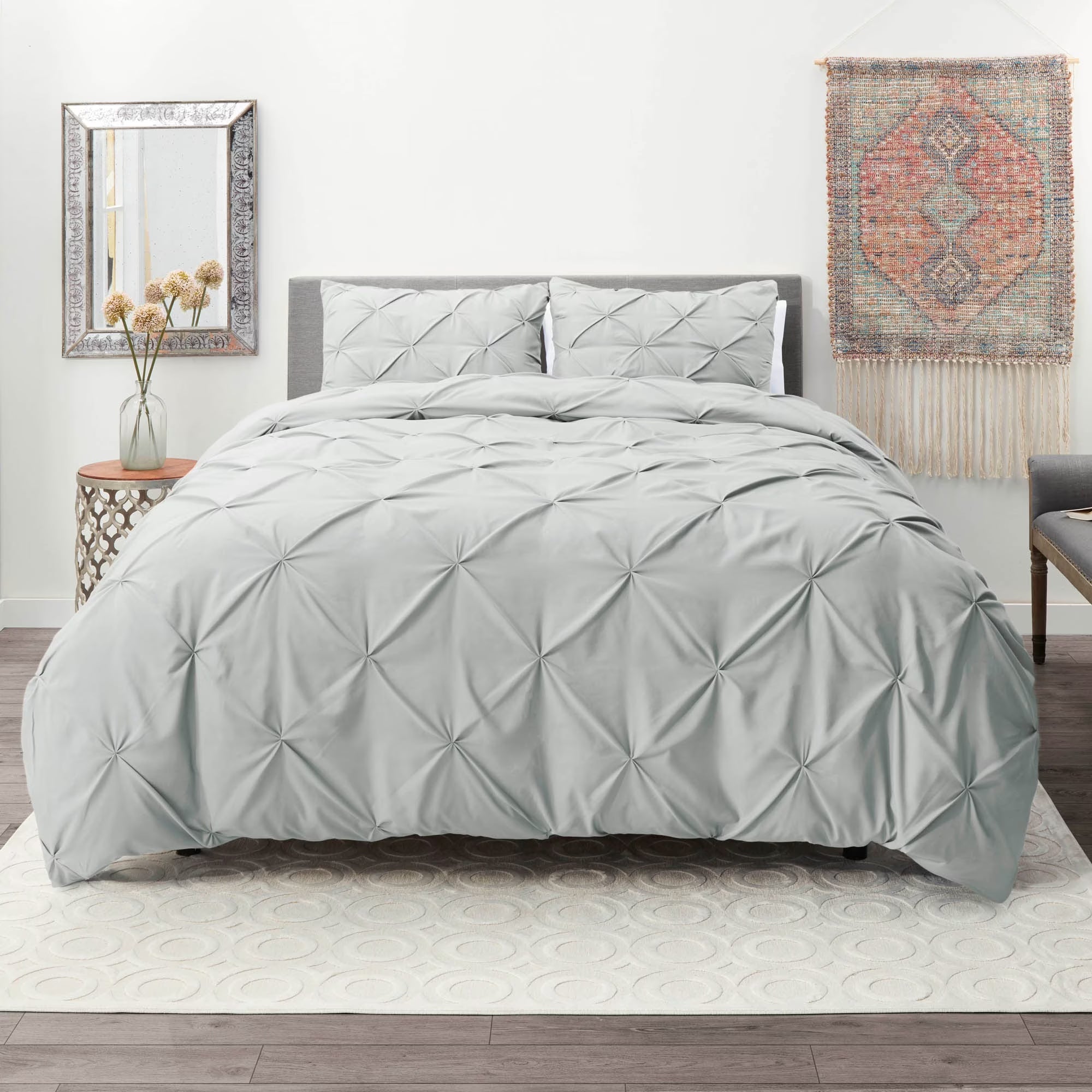 Cotton Pintuck Duvet Cover Sets