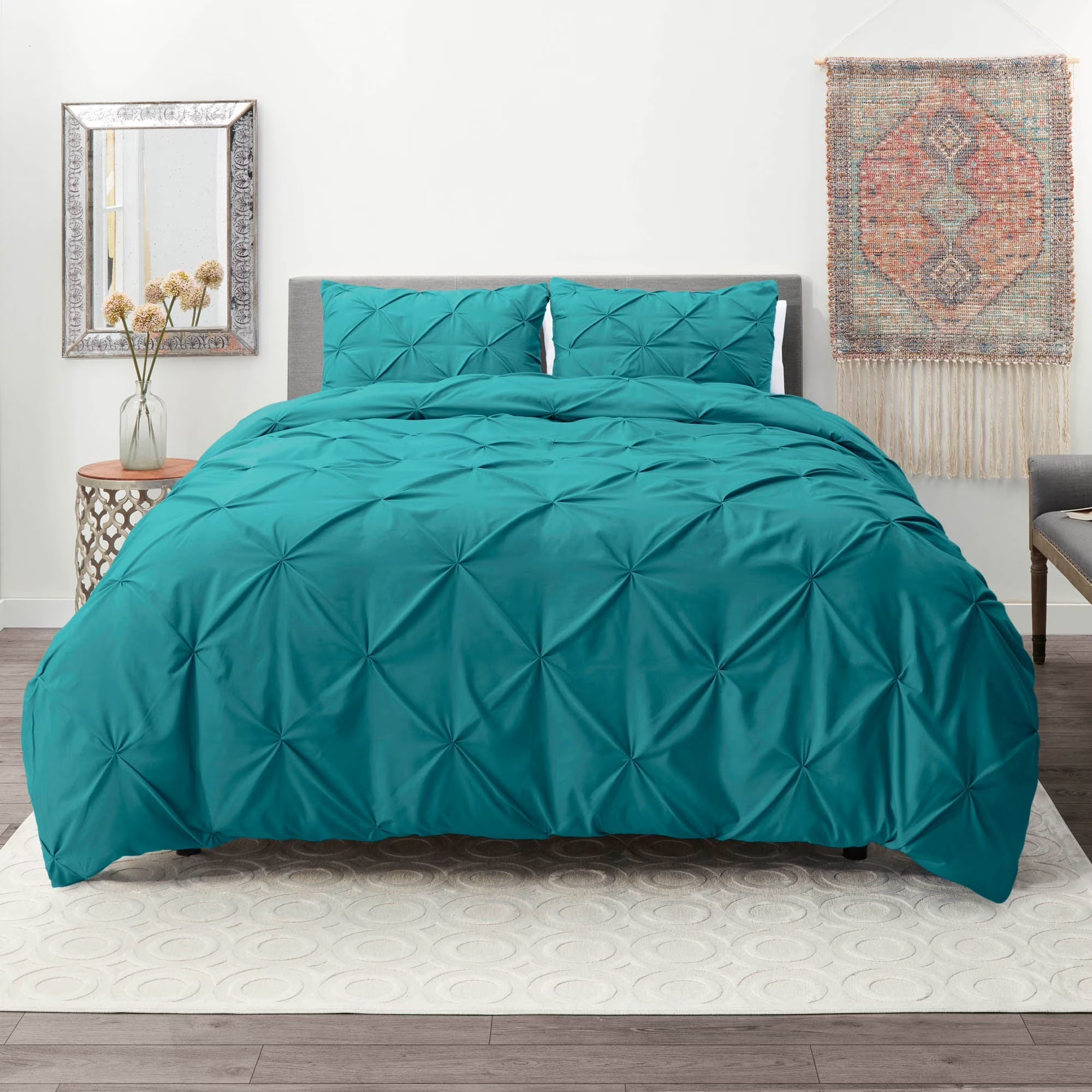 Cotton Pintuck Duvet Cover Sets