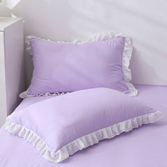 Princess Pillow Cases With Ruffles - Aura living
