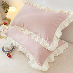 Princess Pillow Cases With Ruffles - Aura living
