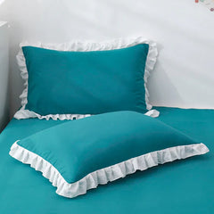 Princess Pillow Cases With Ruffles - Aura Living