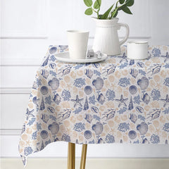 Waterproof Decorative Printed Table cover - Sea Life - Aura Living