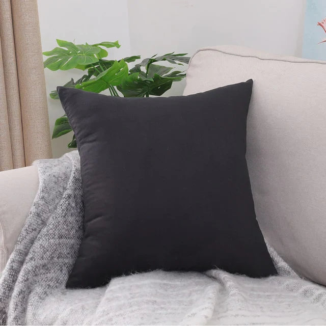 Plain Cotton Cushion Covers