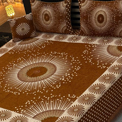 4Pc Velvet Jaquard Bedsheet AL # 4055