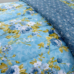 6 PCS Printed Comforter Set - Aura Living