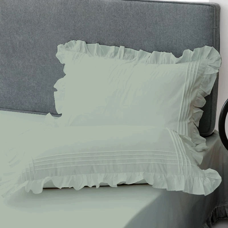 Princess Pillow Cases With Ruffles - Aura Living