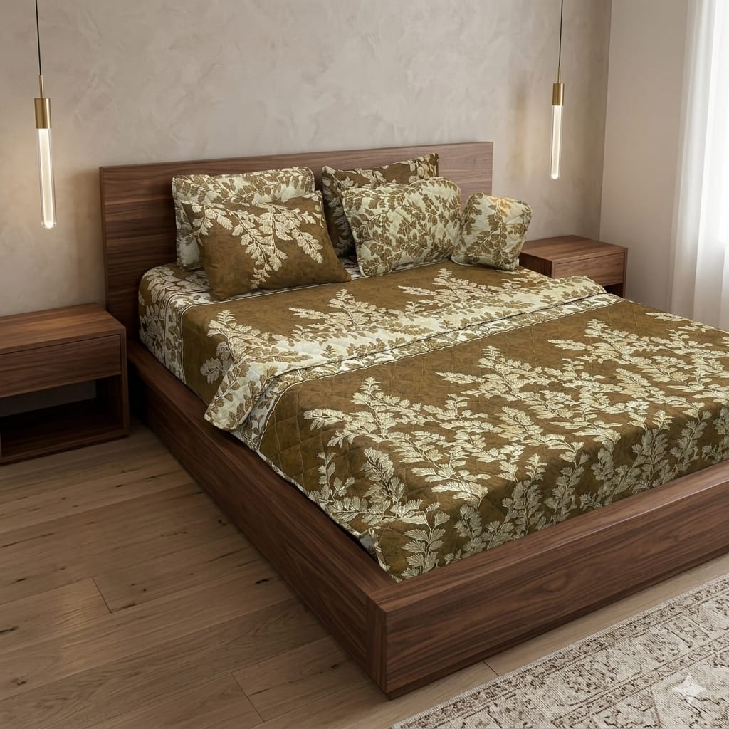 7-Piece Summer Bedspread Printed Set AL#101