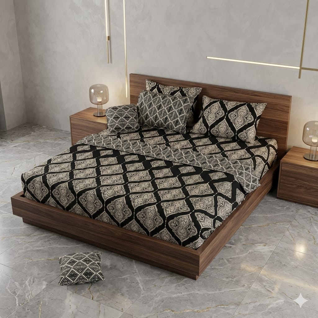 7-Piece Summer Bedspread Printed Set AL#107
