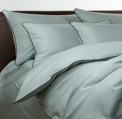 Luxury Satin 400 TC Duvet Cover Set with Piping