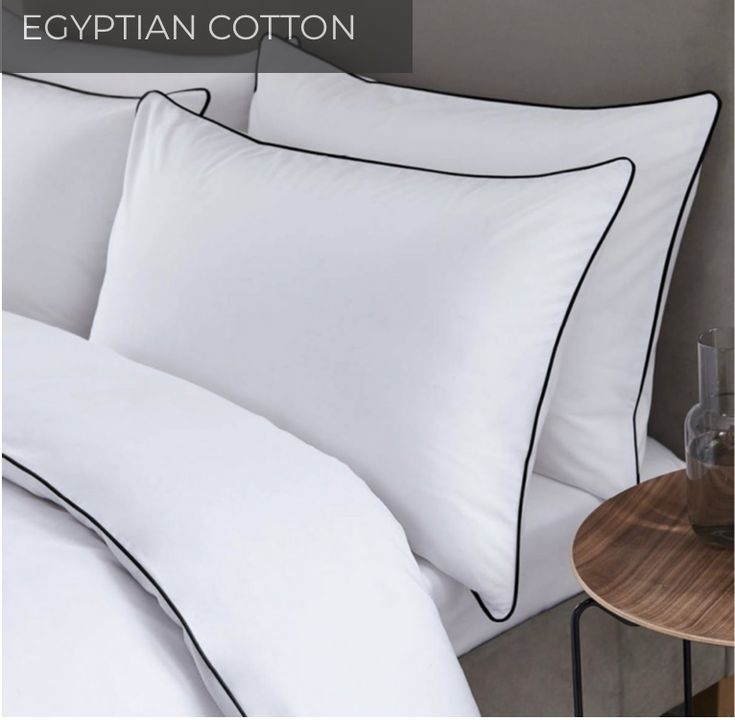 Luxury Satin 400 TC Duvet Cover Set with Piping