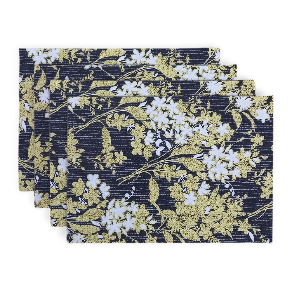 Printed Cotton Reversable Dinning Set - Sunshine