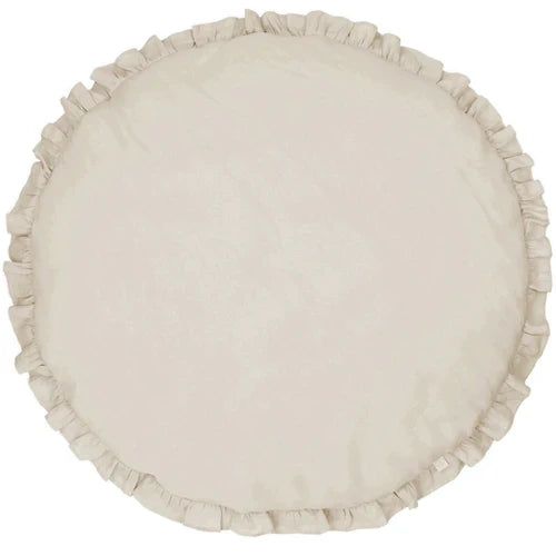 Round Style Baby Rug With Frilled - Aura Living