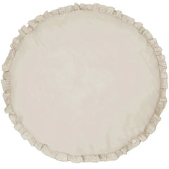 Round Style Baby Rug With Frilled - Aura Living