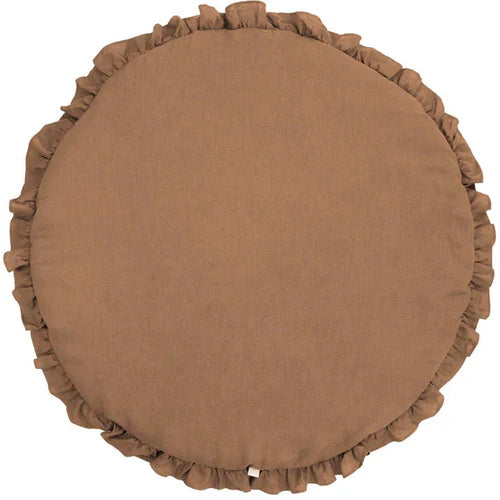 Round Style Baby Rug With Frilled - Aura Living