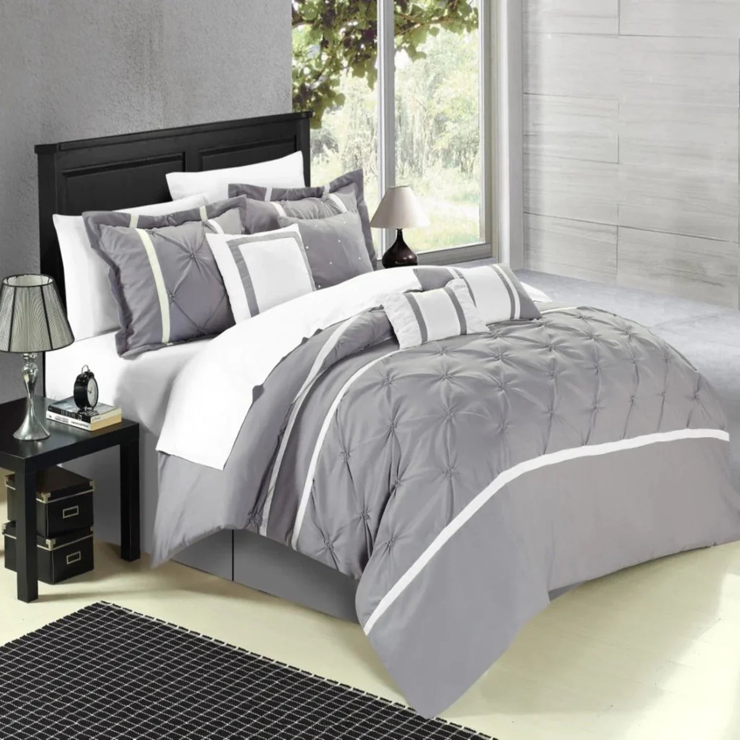 Luxury Cotton Pintauck Duvet Cover Sets - Aura Living