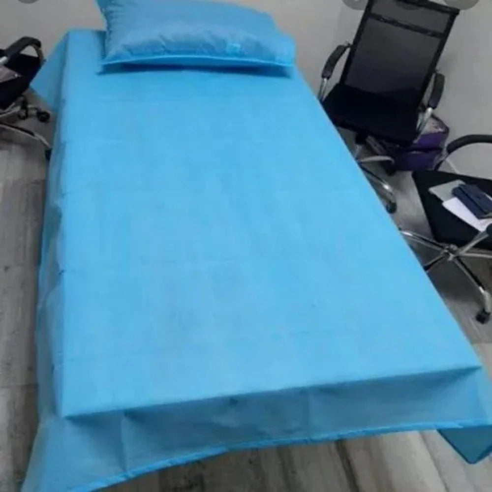 Disposible Hospital Bed sheet Set -Pack of 10