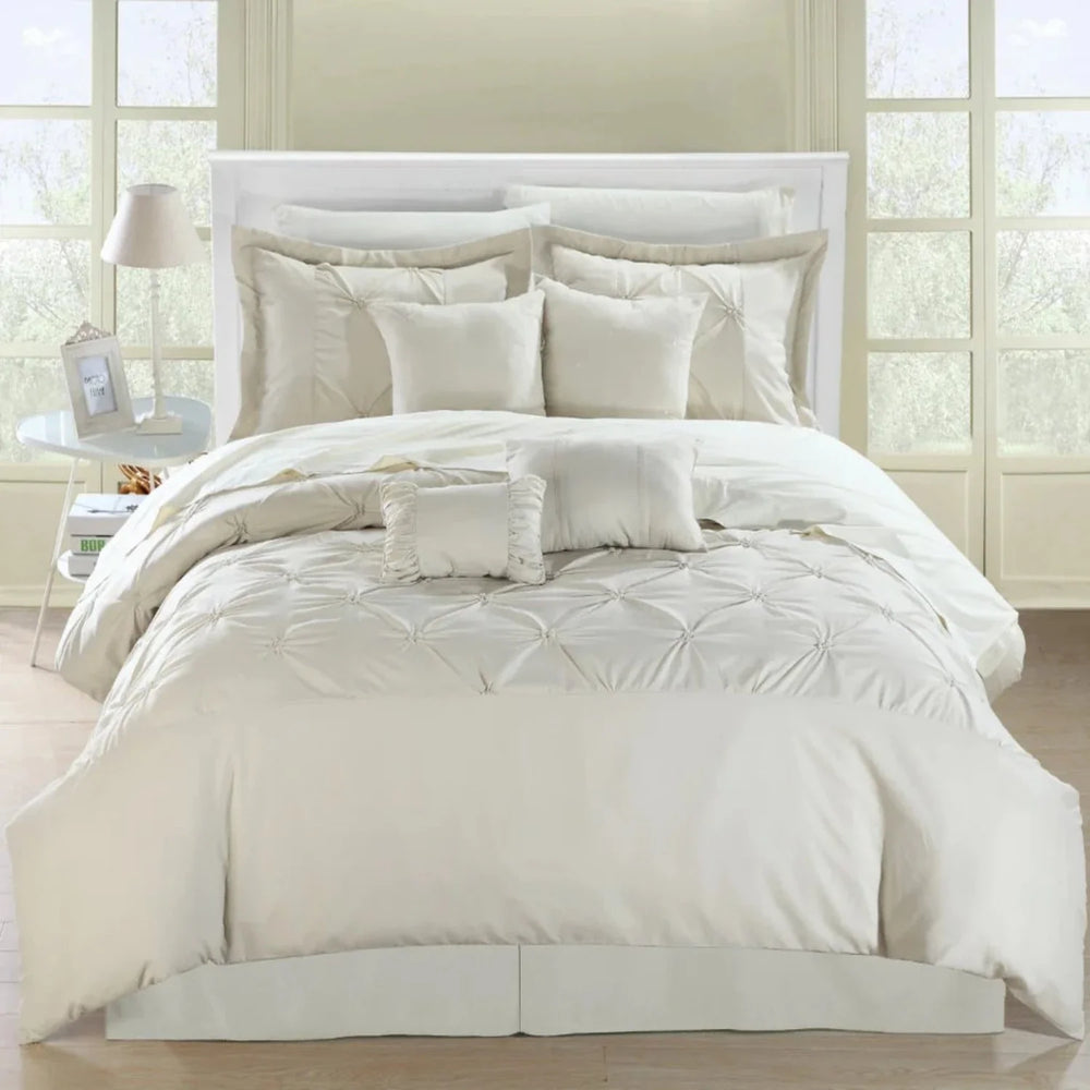 Luxury Cotton Pintauck Duvet Cover Sets - Aura Living